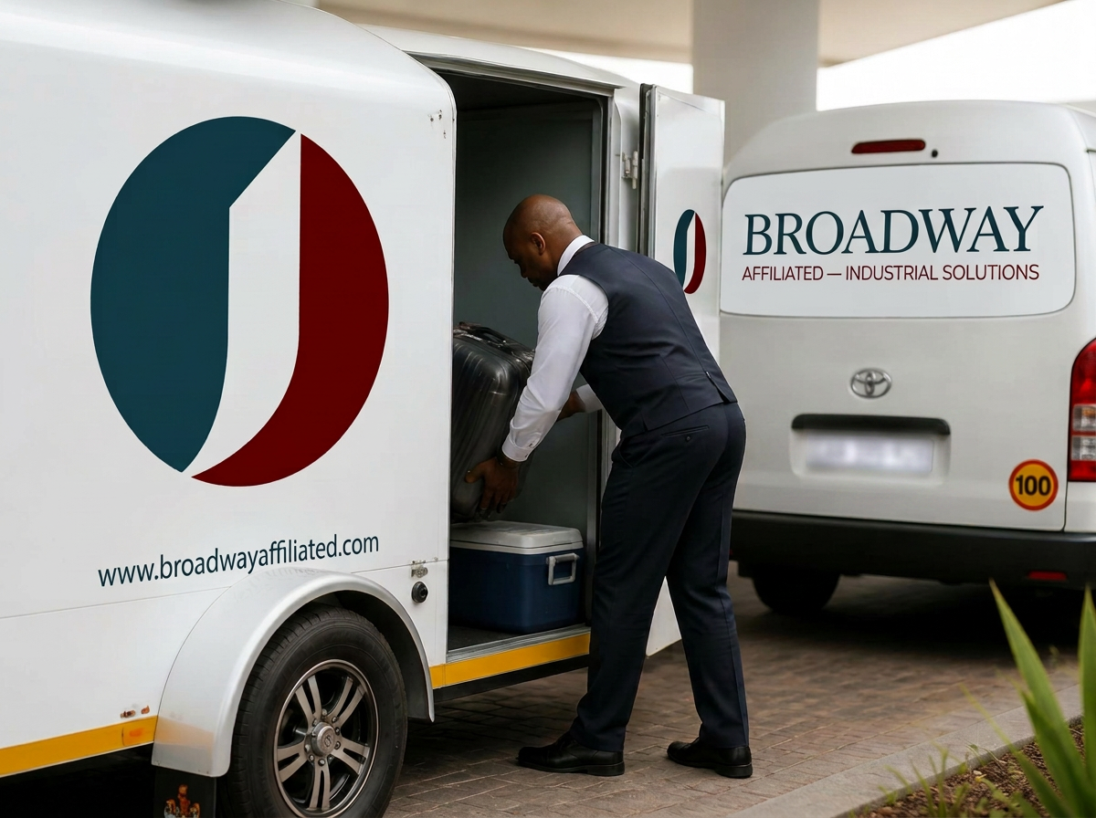 Branded Baggage Trailer